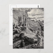 Corfe Castle Postkarte (Vorne/Hinten)