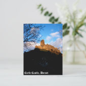 Corfe Castle Postkarte (Stehend Vorderseite)