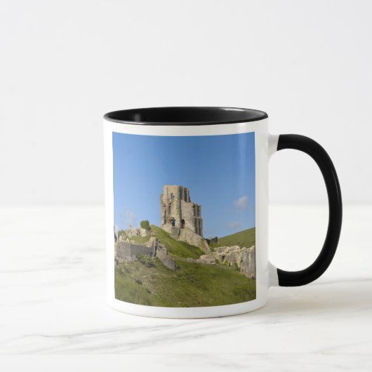 Corfe Schloss, Corfe, Dorset, England Tasse (Rechts)