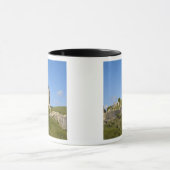 Corfe Schloss, Corfe, Dorset, England Tasse (Zentrum)