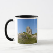 Corfe Schloss, Corfe, Dorset, England Tasse (Links)