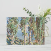 Corfu Cypresses von John Singer Sargent (Stehend Vorderseite)