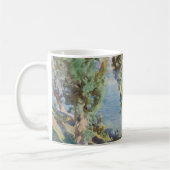 Corfu Cypresses von John Singer Sargent Kaffeetasse (Links)