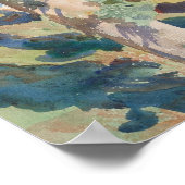 Corfu Cypresses von John Singer Sargent Poster (Ecke)