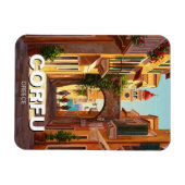 Corfu Greece Travel Magnet (Horizontal)