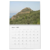 CORFU, GRIECHISCHER Mauerkalender Kalender (Mär 2027)