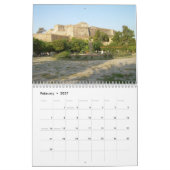 CORFU, GRIECHISCHER Mauerkalender Kalender (Feb 2027)
