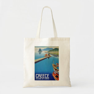 CORFU ISLAND TRAGETASCHE
