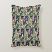 Corfu Lilac Wildblumen Akzent Dekokissen (Vorderseite(Vertikal))