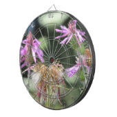 Corfu Lilac Wildblumen Dartscheibe (Vorderseite rechts)