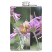 Corfu Lilac Wildblumen Flachmann (Rückseite)