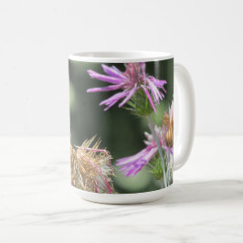 Corfu Lilac Wildblumen Kaffeetasse