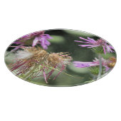 Corfu Lilac Wildblumen Schneidebrett (Ecke)