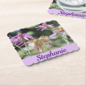 Corfu Lilac Wildblumen Untersetzer (angewinkelt)