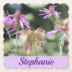 Corfu Lilac Wildblumen Untersetzer
