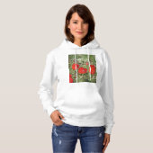 Corfu Red Poppies Hoodie (Vorne ganz)