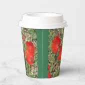 Corfu Red Poppies Pappbecher (Rechts)