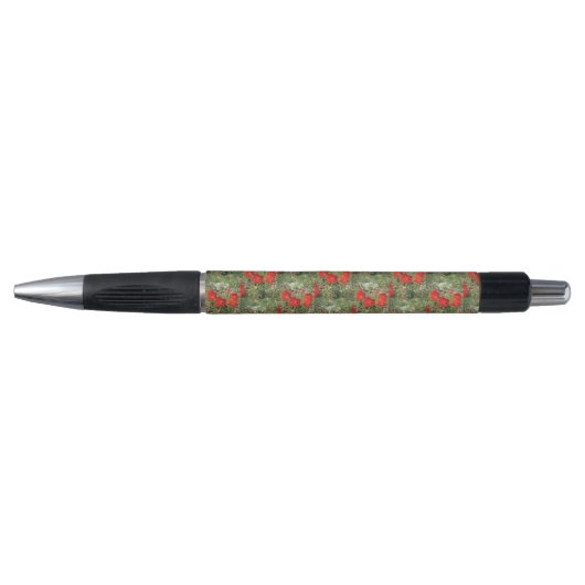 Corfu Red Poppies Pen Kugelschreiber (Vorderseite)