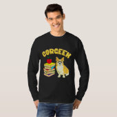 Corgeek Corgi Pun T-Shirt (Vorne ganz)