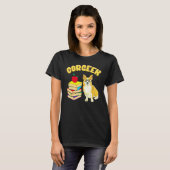 Corgeek Corgi-Wortspiel T-Shirt (Vorne ganz)