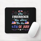 Corgi 4. Juli Geschenke für Hundebesitzer Männer F Mousepad (Mit Mouse)