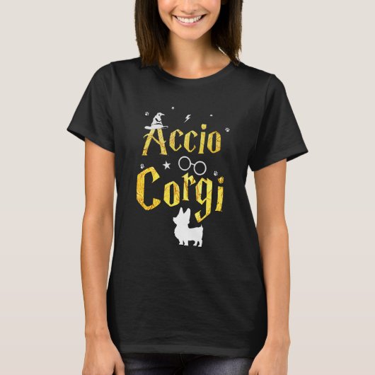 Corgi Accio Corgi T-Shirt (Vorderseite)