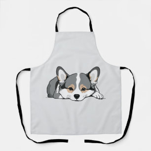 Corgi Adorable Süße Tier Schlafen Entspannung Ruhe Schürze