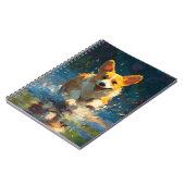 Corgi Adventure Splash Notebook Notizblock (Linke Seite)