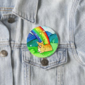 Corgi am Ende des Regenbogenschalters Button (Beispiel)