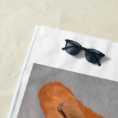 Corgi am Strand Strandtuch (Beispiel)