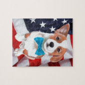 Corgi Amerika Puzzle (Horizontal)