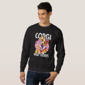 Corgi and Tennis Sweatshirt (Vorne ganz)