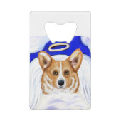 Corgi Angel Geldbeutel Flaschenöffner (Vorderseite)