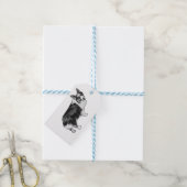 Corgi-Anhänger mit Band Geschenkanhänger (Mit Garn)