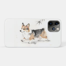 Corgi Aquarell – Whimsical japanische Tinte Hundek Case-Mate iPhone Hülle