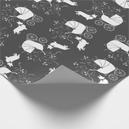 Corgi Baby Shower Dog Geschenkpapier