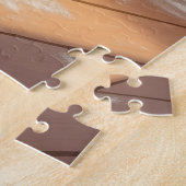 Corgi Backen mit Oma Weihnachtsmalerei Puzzle (Seite)