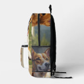 Corgi Bedruckter Rucksack (Rechts)