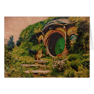 Corgi bei Hobbiton