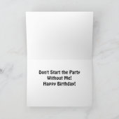 Corgi Birthday Card Karte (Innenseite)