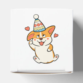 Corgi Birthday Party Geschenkschachtel