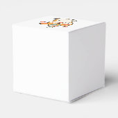 Corgi Birthday Party Geschenkschachtel (Rückseite)