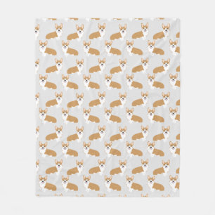 Corgi Blanket - niedliches Korgi-Geschenk, niedlic Fleecedecke