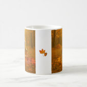 Corgi-Blatt-Sprung Kaffeetasse (Mittel)