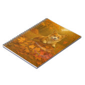 Corgi-Blatt-Sprung Notizblock (Linke Seite)