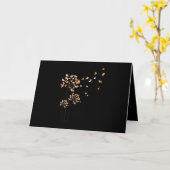 Corgi Blume Fly Dandelion Niedlich Dog Lover Karte (Gelbe Blume)