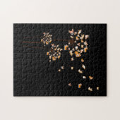 Corgi Blume Fly Dandelion Niedlich Dog Lover Puzzle (Horizontal)