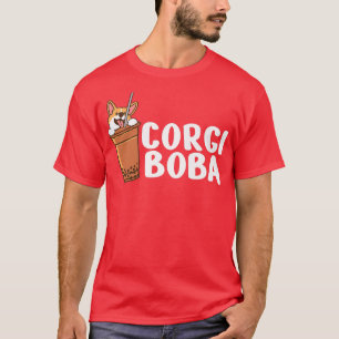 Corgi Boba, Hundeschenke für Kinder, Männer und Fr T-Shirt
