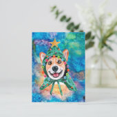 Corgi Breed Dog Weihnachten (Stehend Vorderseite)