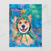 Corgi Breed Dog Weihnachten (Vorderseite)